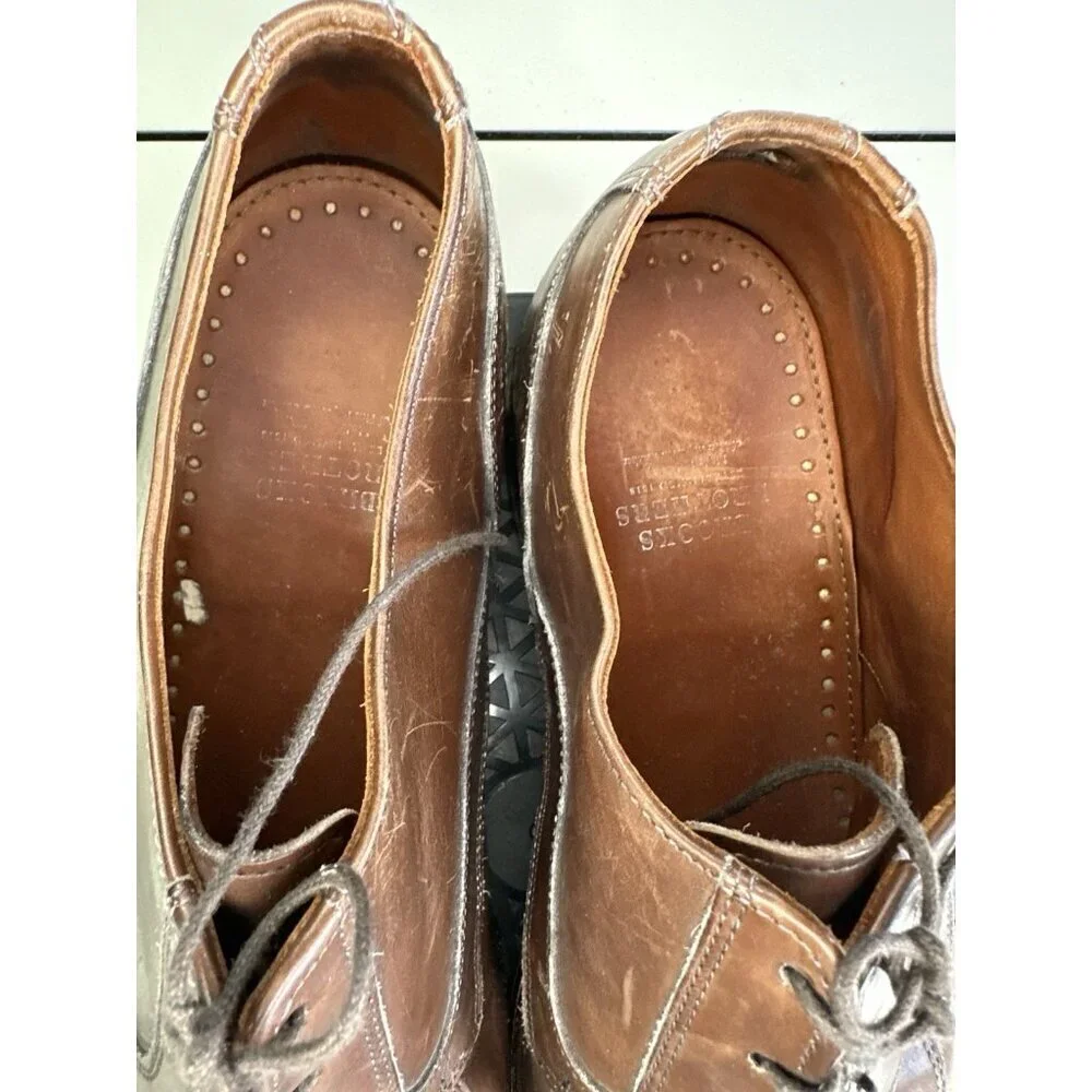 Brooks Brothers Dress Shoes Men's Oxford Derby Italy Sz 13 B